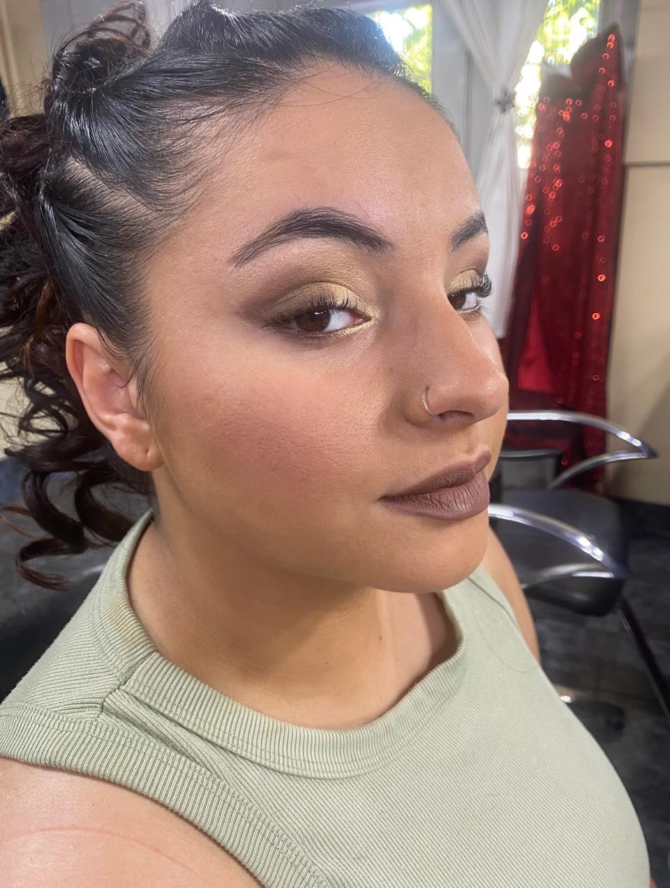 Make up realizado en AG Peluquería