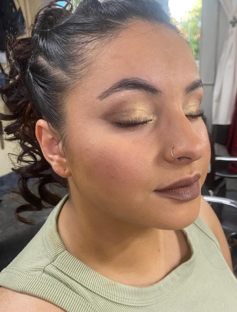 Make up realizado en AG Peluquería