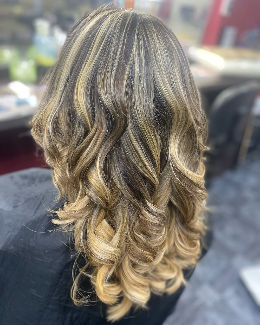 Reflejos realizados en AG Peluquería